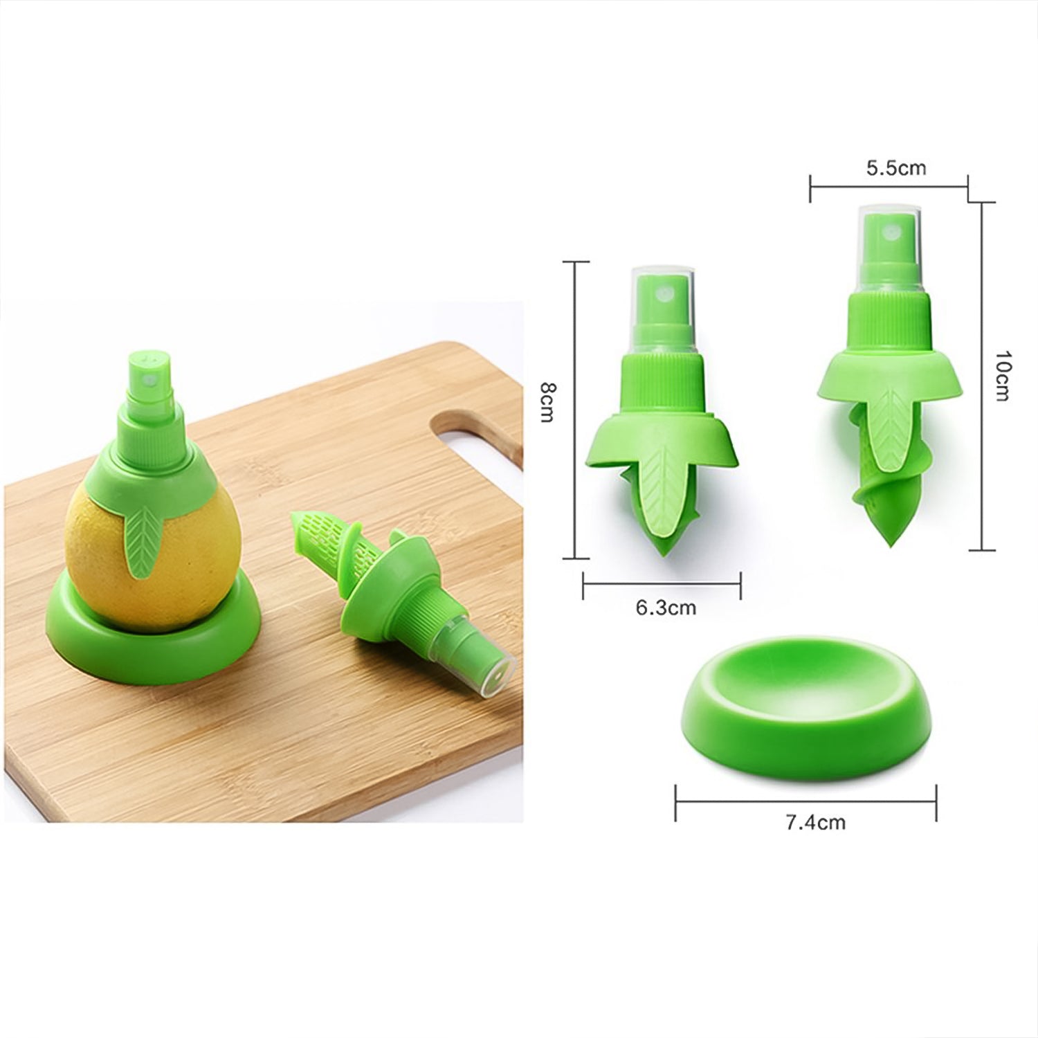 Creative Lemon Sprayer Fruit Juice Citrus Lime Juicer (3 Pcs Set) Creative Lemon Sprayer Fruit Juice Citrus Lime Juicer (3 Pcs Set)